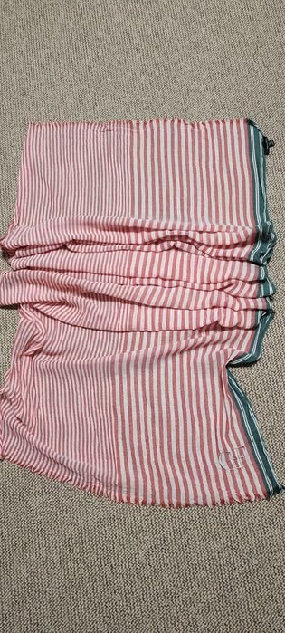 Unisex Gianfranco Ferré Sciarpa Rosa Bianca Lana