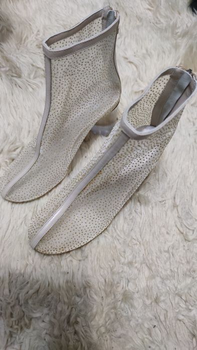 Damen Maison Martin Margiela Stiefeletten Weiß 38