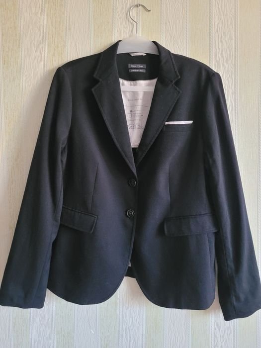 Damen Marc O'polo Sakko Schwarz Wolle 44