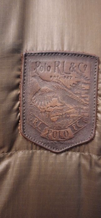 Men Ralph Lauren Winter Jacket Brown 38