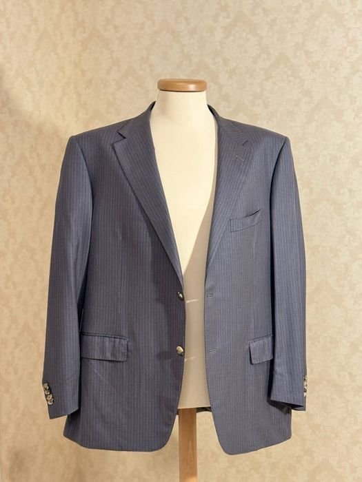 Femme Corneliani Costume Gris Autre Matériau 46