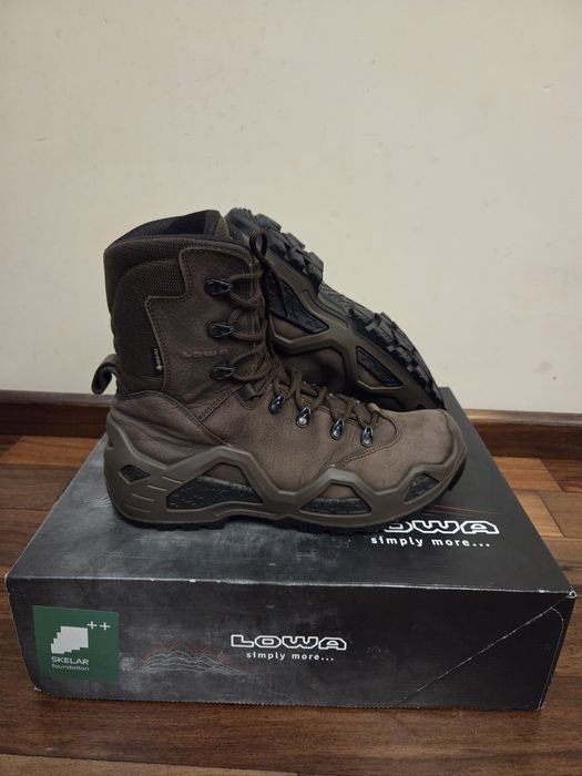 Мужские LOWA Черевики Коричневый Натуральная кожа