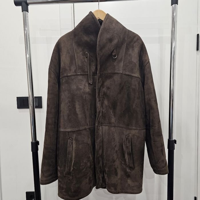 Женская Винтажная Шуба Коричневая 42