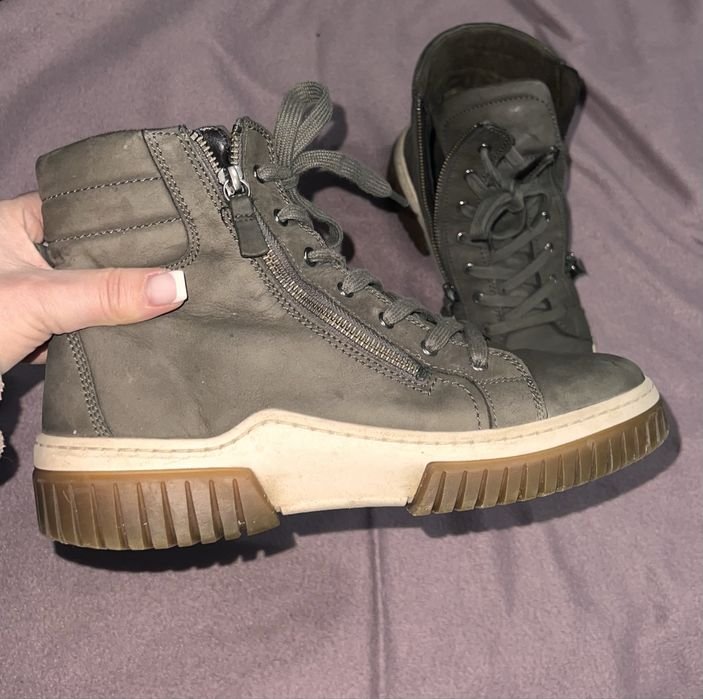 Herren Gabor Stiefel Leder