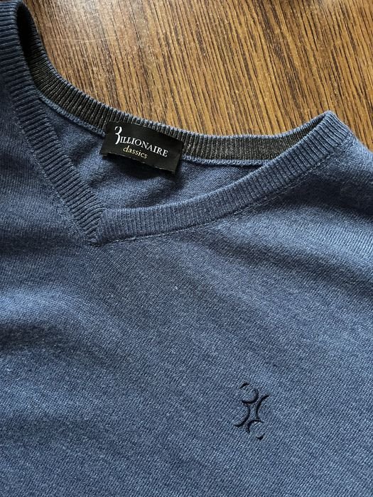 Мужской Billionaire Свитер Синий