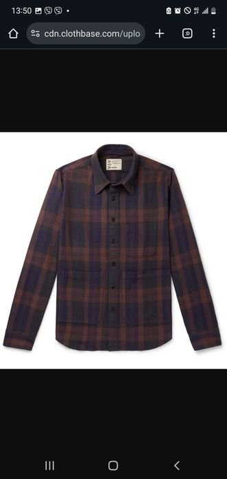 Homme Aspesi Chemise Bleu Marine Coton 38