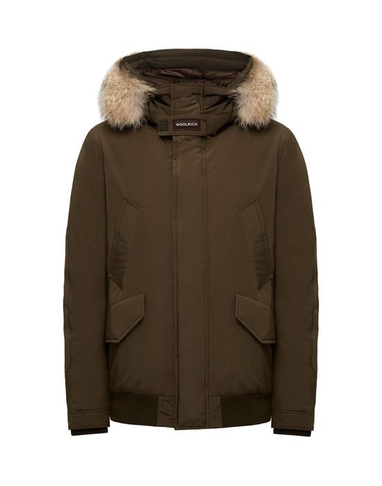 Мужской Woolrich Пуховик Зелёный 36