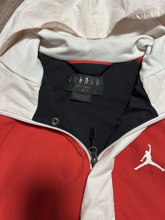 Мужской Air Jordan Ветровка Anorak Красный 38