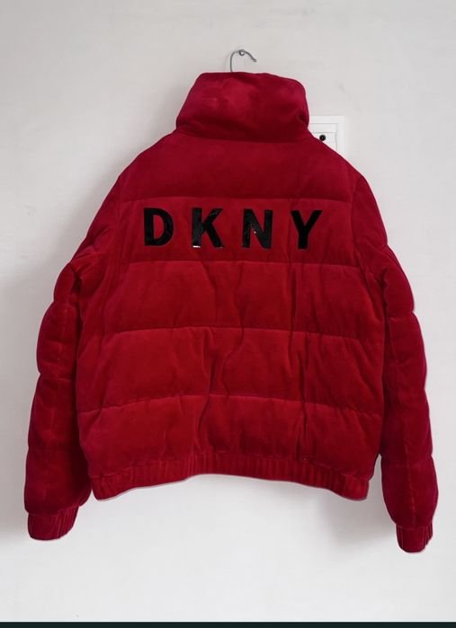 Donna DKNY Giacca Rossa Velluto 36