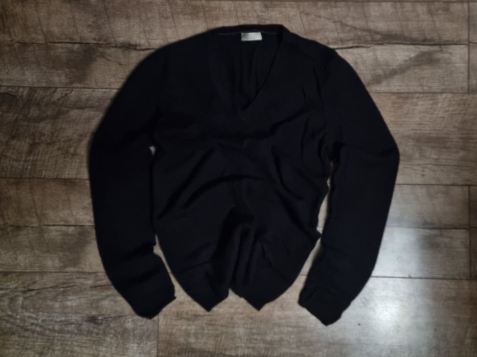 Мужской Brunello Cucinelli Свитер Тёмно-синий