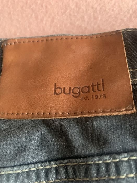 Uomo Bugatti Jeans Grigio Cotone 34