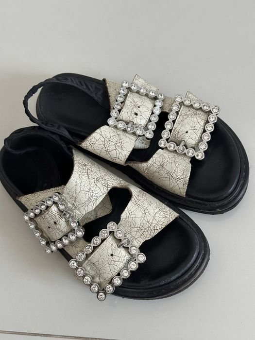 Женские ZADIG & VOLTAIRE Сандали Бежевый Кожа 37