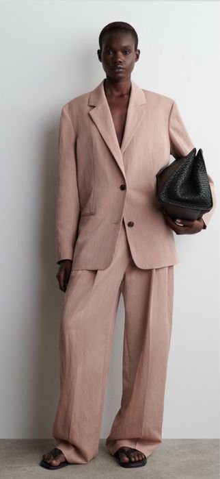 Женский COS Костюм Розовый 40