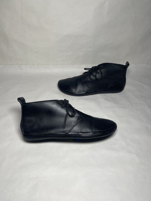 Men ECCO Boots Black Leather 43