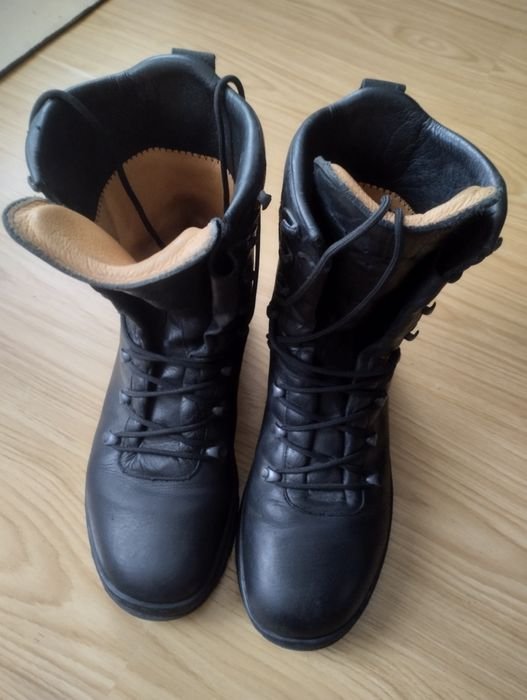 Мужской MEINDL Берцы Чёрный Натуральная кожа 44