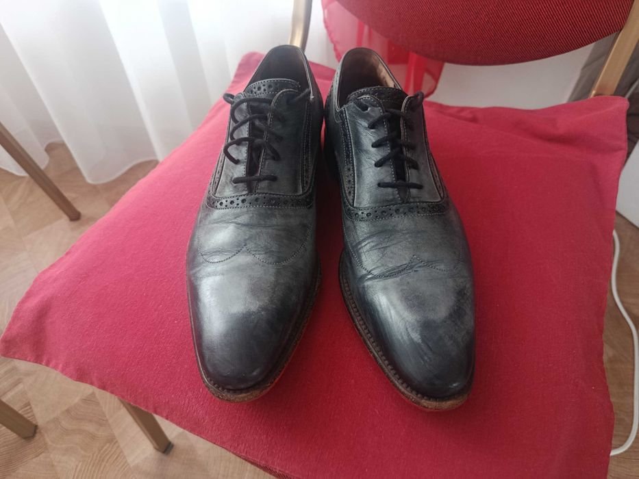 Uomo Floris Van Bommel Tacchi Nero Pelle 43