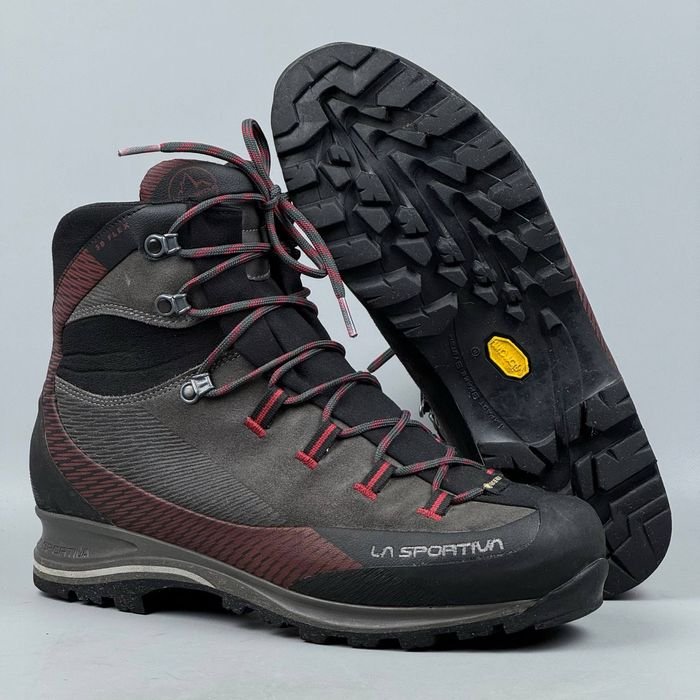 Мужские La Sportiva Ботинки Чёрные Кожа 45
