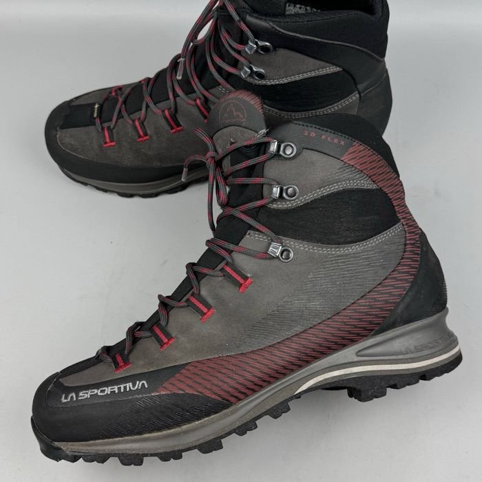 Мужские La Sportiva Ботинки Чёрные Кожа 45