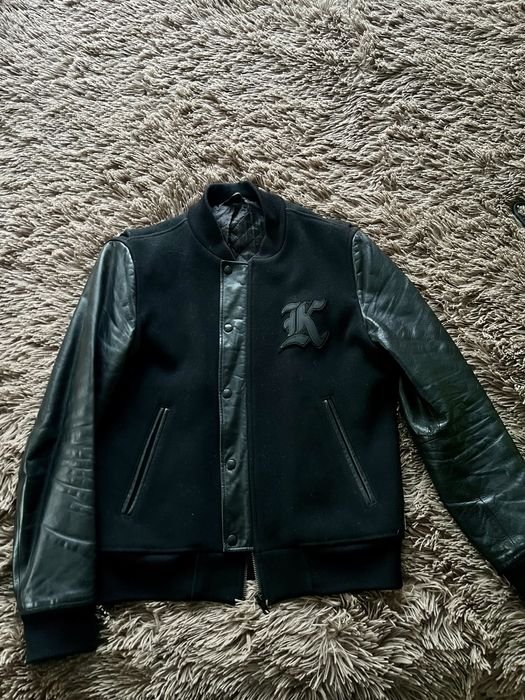 Uomo The Kooples Bomber Nero Altro Materiale 36