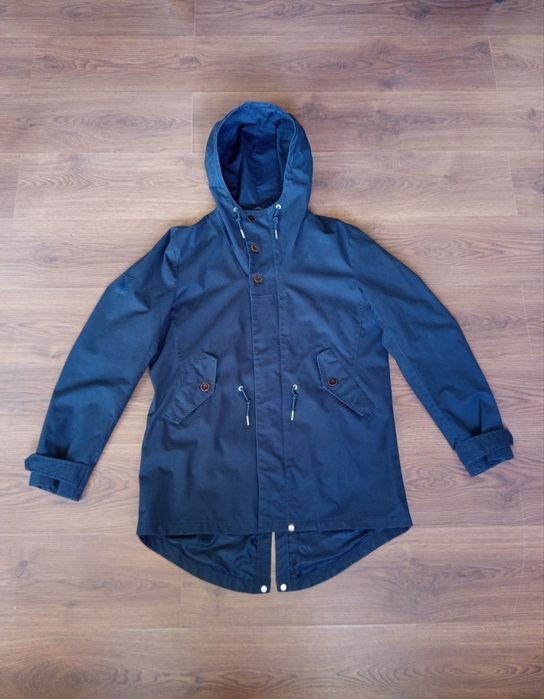 Men Pretty Green Parka Navy 42