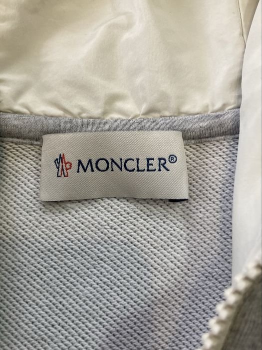 Homme Moncler Sweat à Capuche Gris