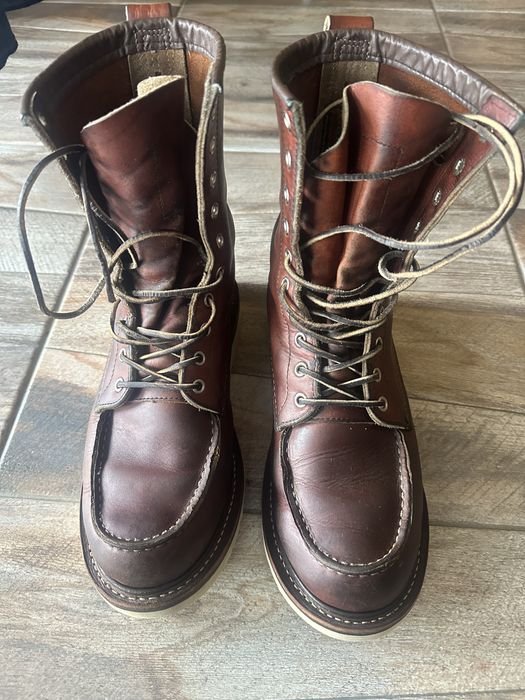Homme Red Wing Bottes Rouges 9US