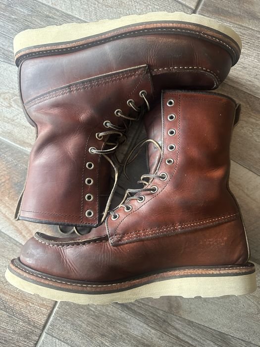 Homme Red Wing Bottes Rouges 9US