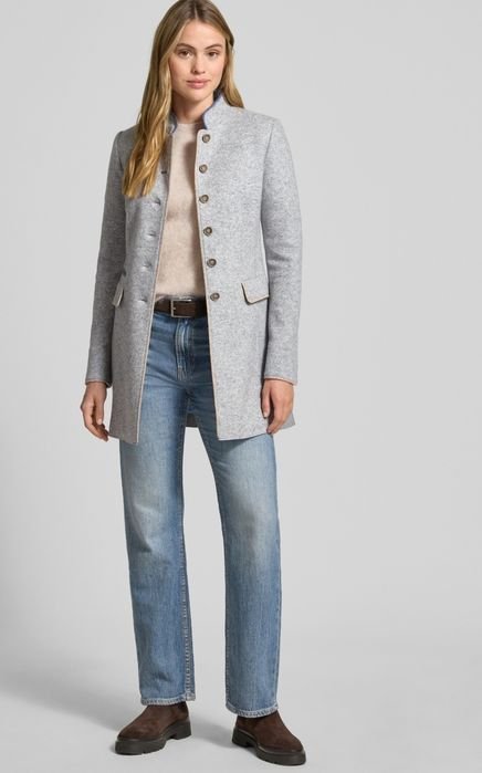 Femme White Label Blazer Gris Laine 36