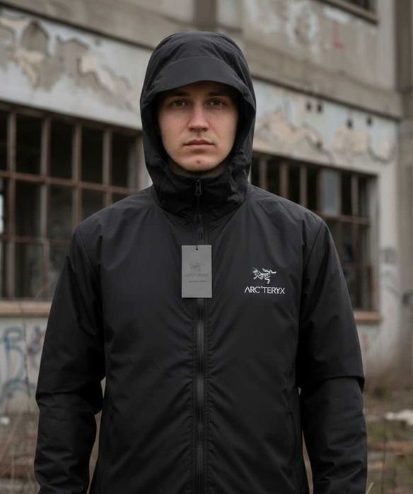 Мужской Arc'teryx Куртка Чёрный