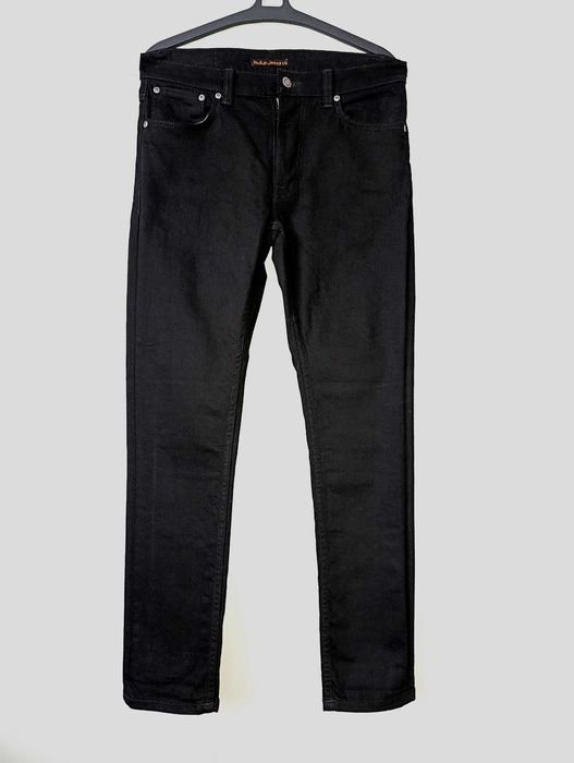 Мужской Nudie Jeans Джинсы Чёрный Джинс 32