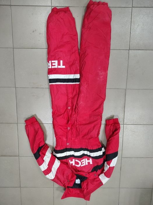 Femme Combinaison de Ski Rouge Polyester 36