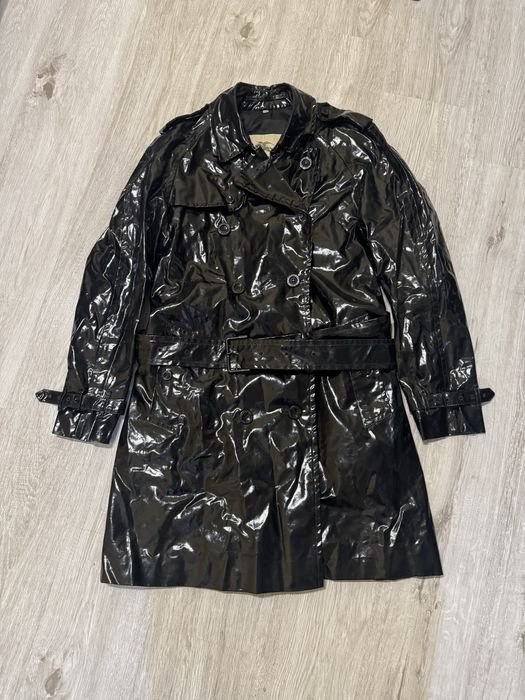 Damen Burberry Trench Schwarz  