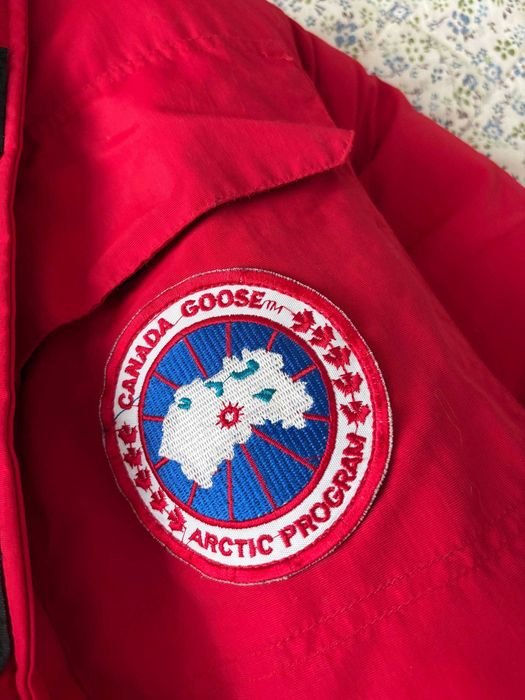 Homme Canada Goose Veste Rouge 40