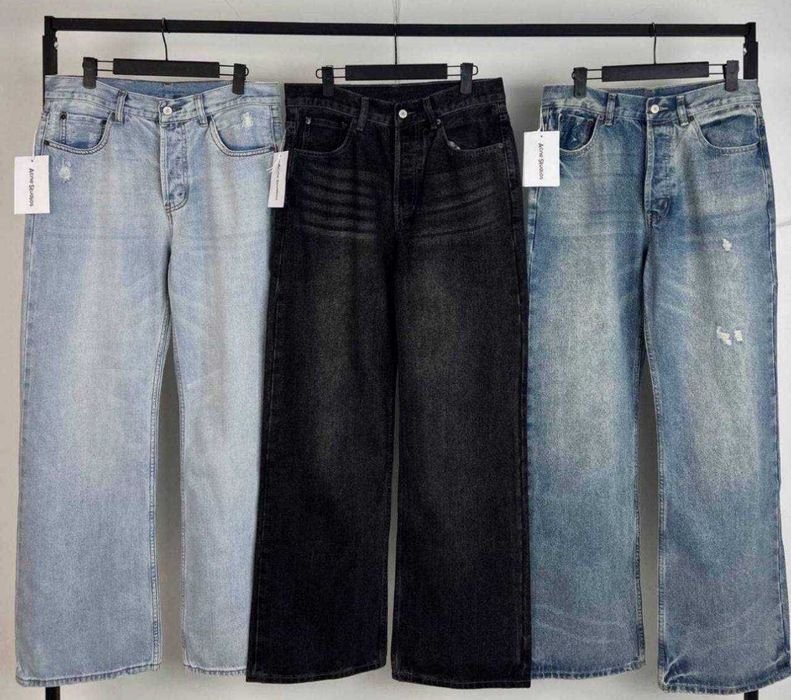 Acne Studios Jeans Schwarz XS — L