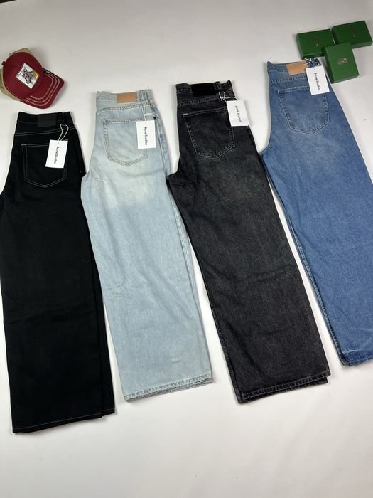 Herren Acne Studios Jeans Blau