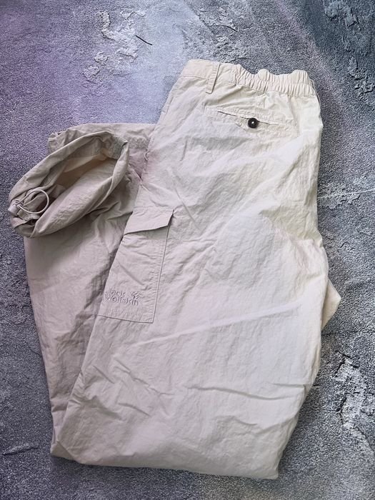 Uomo Jack Wolfskin Pantaloni Beige 32