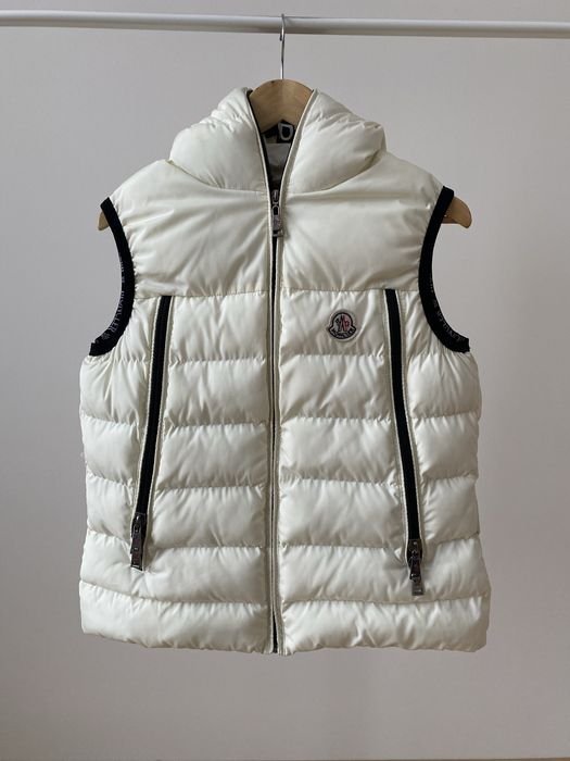 Men Moncler Vest White 40