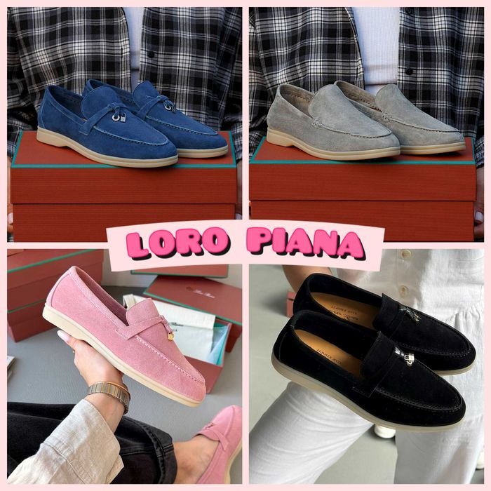 Женские Loro Piana Лоферы Різнокольоровий Інший