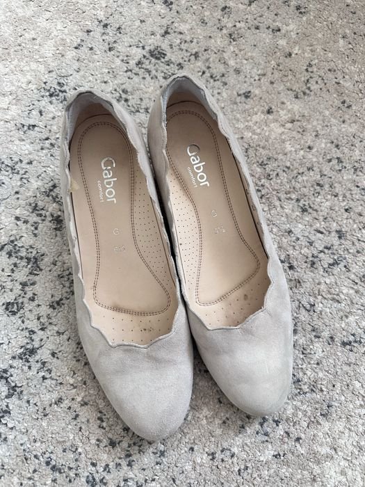 Damen Gabor Absatzschuhe Leder 39-40