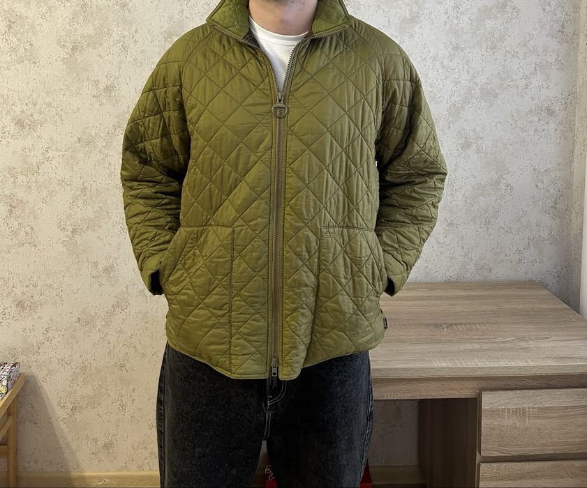 Мужской Barbour Бомбер Зелёный