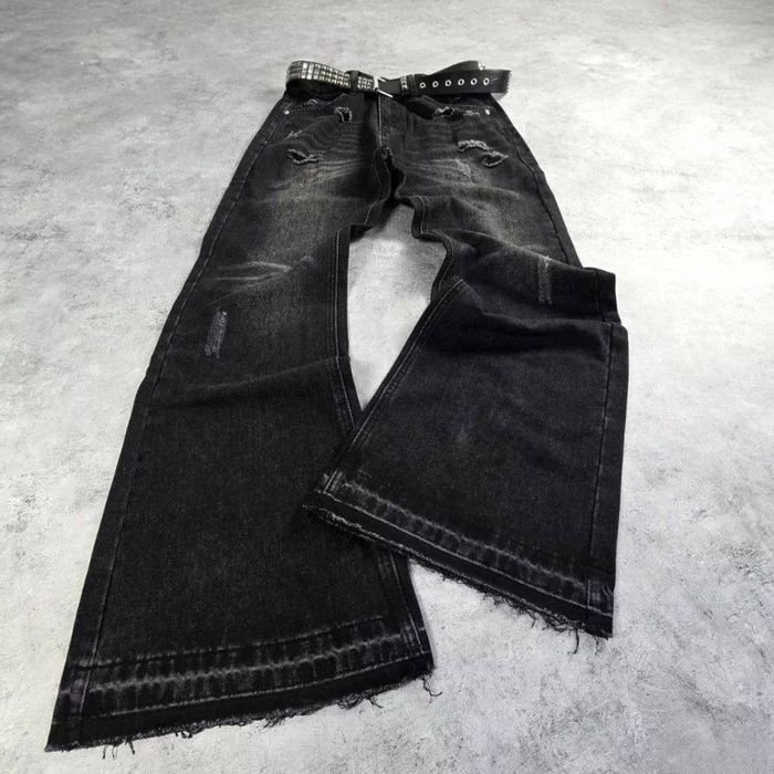 Herren Acne Studios Jeans Schwarz