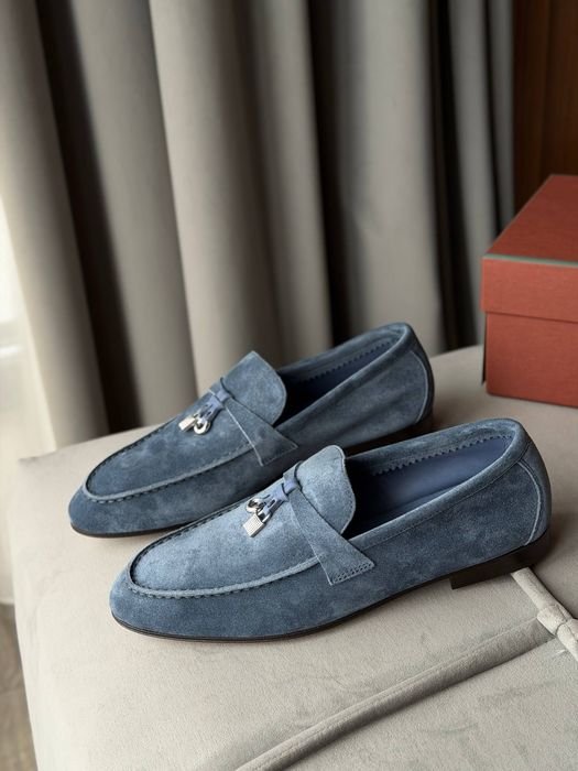 Женские Loro Piana Лоферы Коричневый