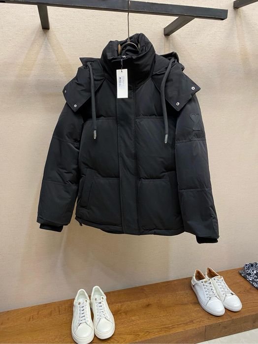 Мужской AMI Пуховик Чёрный 42