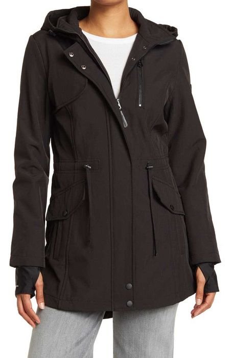 Женский French Connection Дождевик Тёмно-синий 38