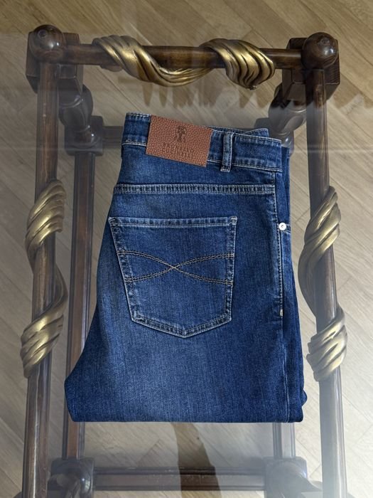 Brunello Cucinelli Джинсы Синие 48