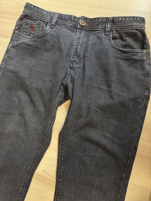 Herren Stefano Ricci Jeans Marineblau 34