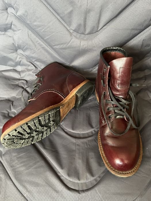 Homme Red Wing Heritage Bottes Bourgogne Cuir 43.5