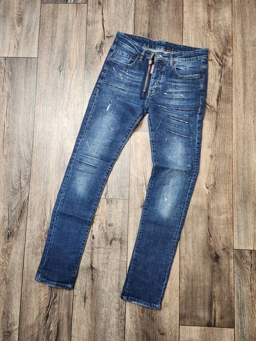Men Dsquared 2 Jeans Navy Cotton 30