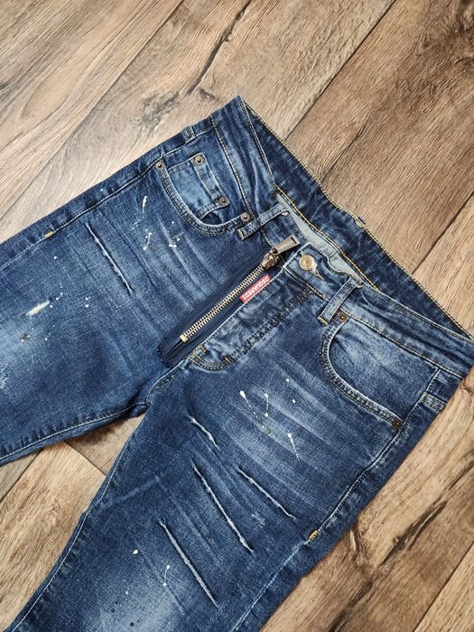 Men Dsquared 2 Jeans Navy Cotton 30