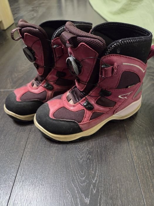 Femme Ecco Bottes Bourgogne Autre